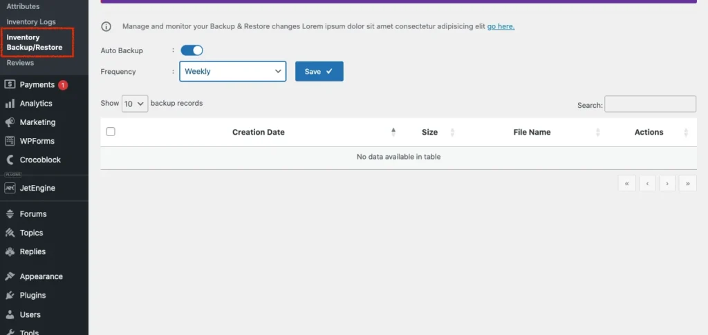 EISM-Inventory-BackupRestore