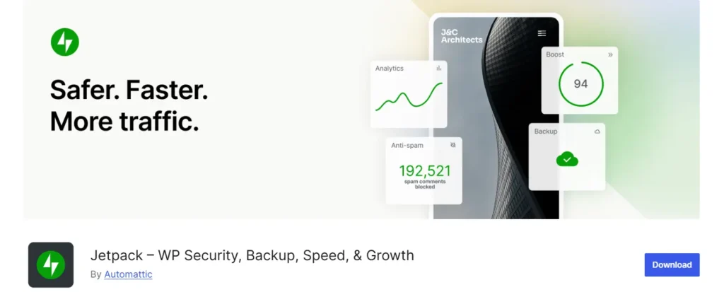 jetpack backup plugin