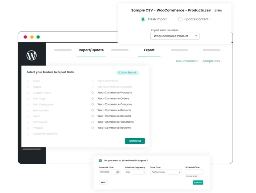 WordPress-WooCommerce-products-CSV-import-export-schedule-screen
