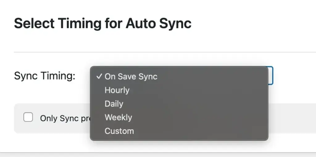 Auto-sync-frequency-dropdown-hourly-daily-weekly-custom-options