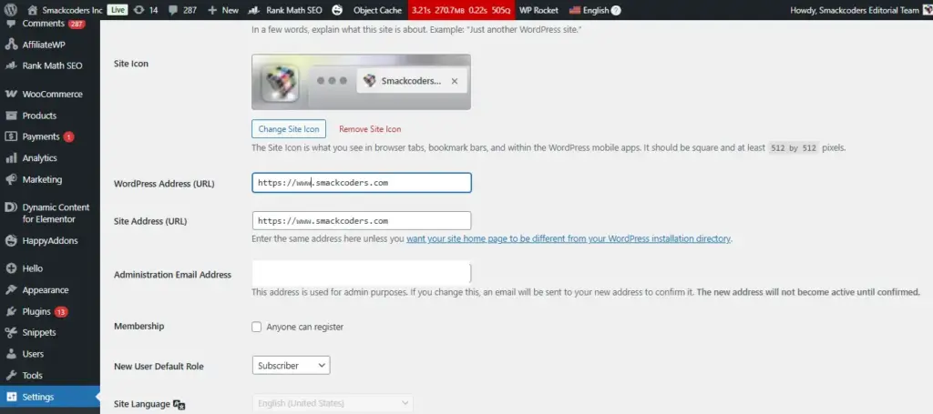 Preferred domain format