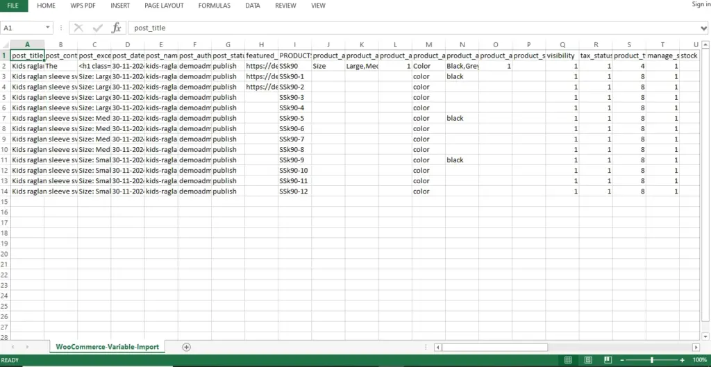 WooCommerce-variable-products-CSV-spreadsheet-columns