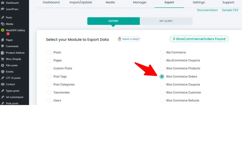 export-woocommerce-orders