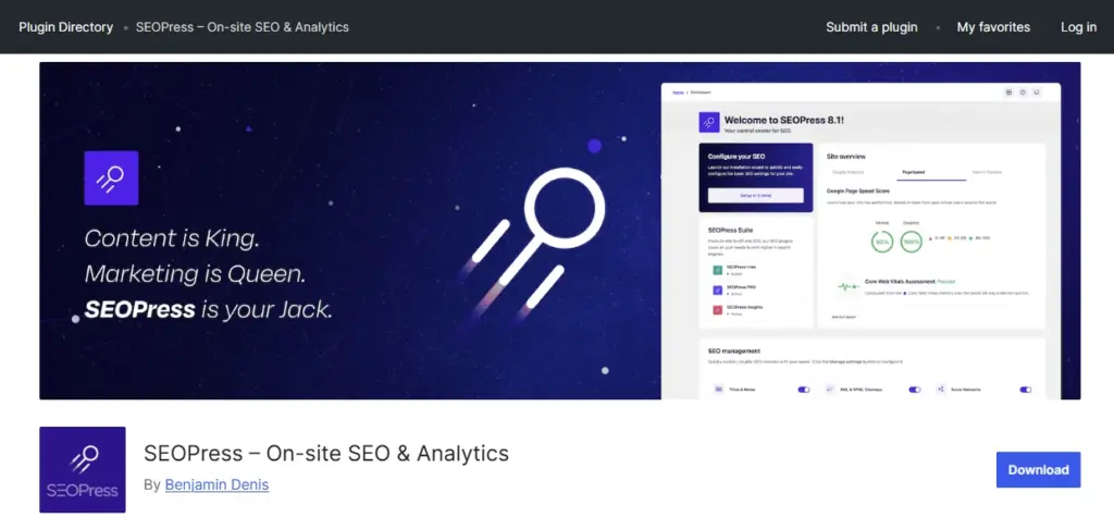 seopress plugin