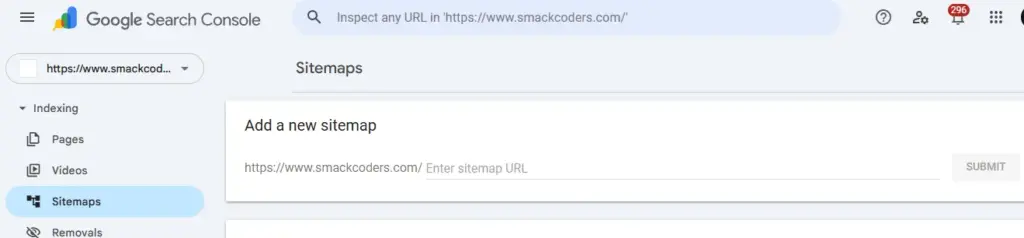 submit xml sitemap to google