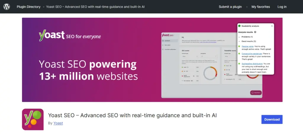 yoast seo plugin 1